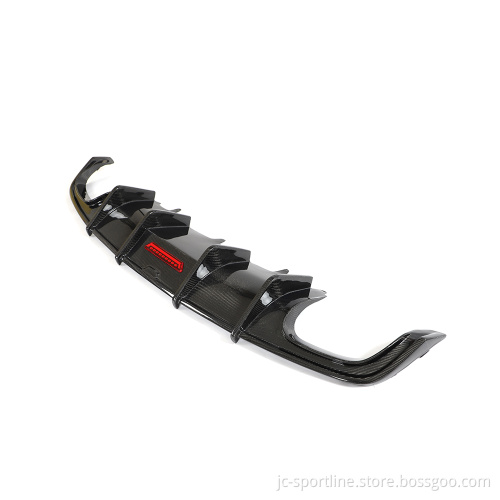 A7 S7 Carbon Fiber Rear Lip Diffuser for Audi S7 Sline 2016-2018